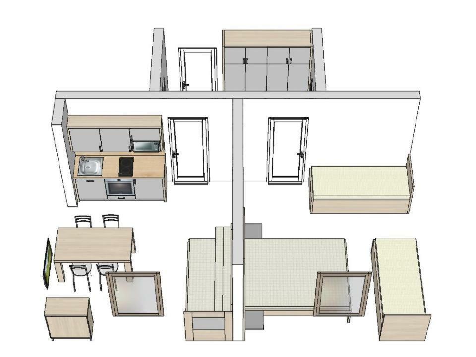Apartman U Zamku Loučná nad Desnou Exteriör bild